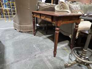 Mid-century timber desk - 3