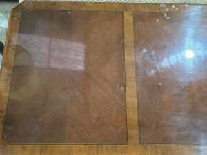 Timber veneer coffee table - 4