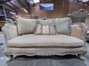 Monarchy two seater French Rococo-Style sofa