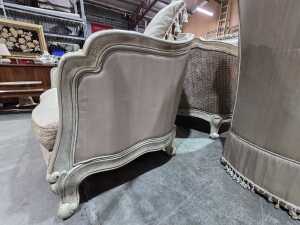 Monarchy two seater French Rococo-Style sofa - 5