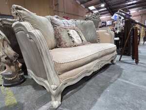 Monarchy two seater French Rococo-Style sofa - 6