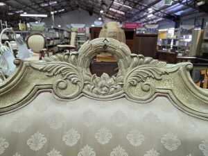 Monarchy French Rococo-Style wingback armchair - 4