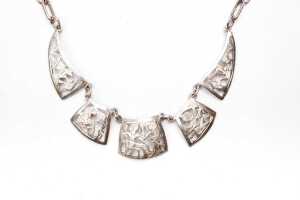 Two necklaces in sterling silver - 3