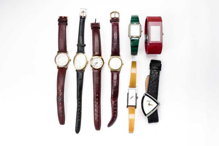 A collection of ladies watches