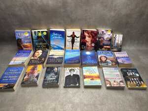Mainly mystery books by women authors