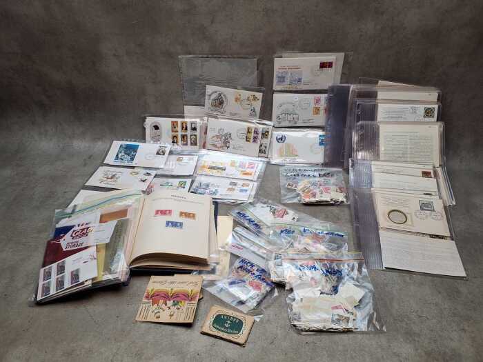 Collection of First Day Covers and stamps