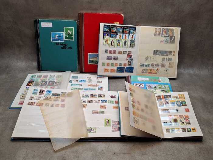 Collection of the British Commonwealth stamps