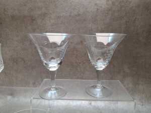 Assorted stemmed glassware - 5