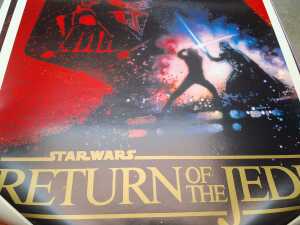 Assorted movie posters including Star Wars - 2