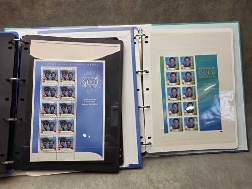 Australian Gold Medalist stamp albums, Sydney 2000