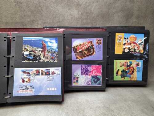 Three albums of Australia Post first-day covers 1997-1999