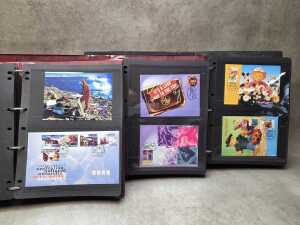 Three albums of Australia Post first-day covers 1997-1999