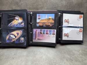 Three albums of Australia Post First Day Covers - 2