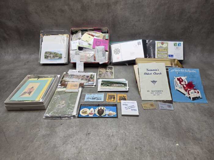 Collection of mostly stamps