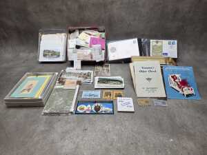 Collection of mostly stamps