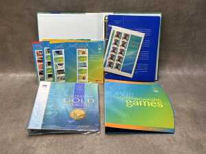 Two Australian Gold Medalist stamp albums - 2