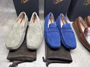 Four pairs of NEW Nappa Tori Australia leather men's shoes size UK 9 - 2