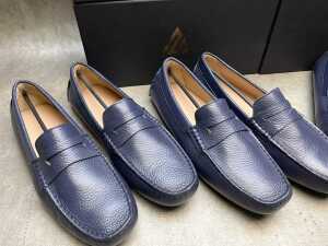 Four pairs of NEW Nappa Tori Australia leather men's shoes, size US 12 - 2
