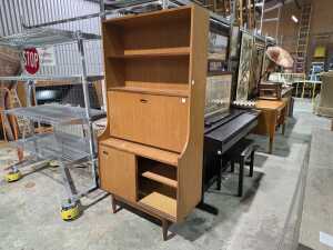 Retro teak wall unit - 5