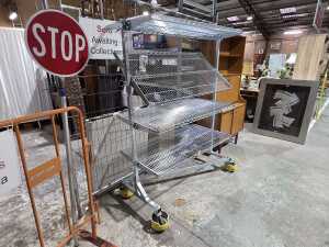 Commercial stainless-steel trolley - 3