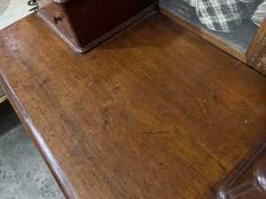Victorian cedar Duchess dressing chest - 6