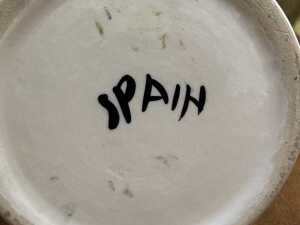 Hand-painted Spanish vase - 5