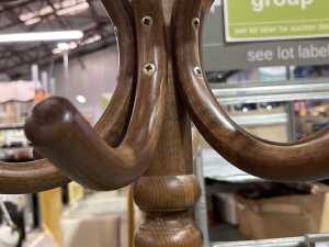 Timber coat rack - 4