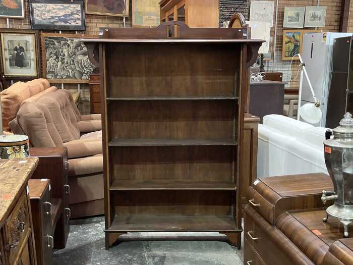 Period blackwood bookcase