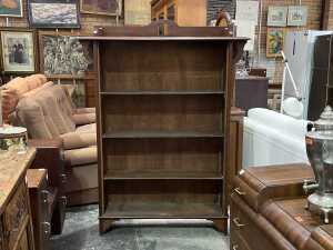 Period blackwood bookcase