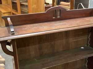 Period blackwood bookcase - 2