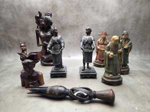 Assorted Oriental figures
