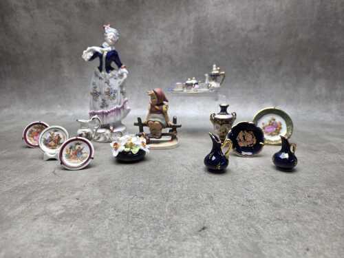 Vintage porcelain and ceramic items