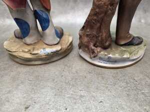 Group of Capodimonte porcelain figures - 7