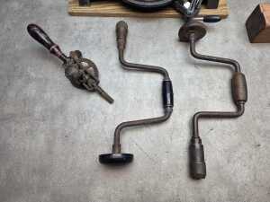 Four woodworking hand tools - 5