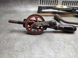 Four woodworking hand tools - 6