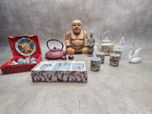 Group of oriental items