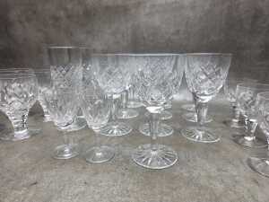 Cut crystal stemware inc Stuart - 2