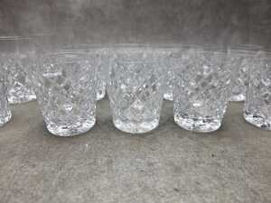 Cut crystal drinkware tumblers - 2