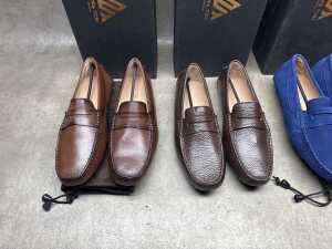 Four pairs of NEW Nappa Tori Australia leather men's shoes size UK 6 - 2
