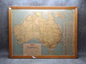 TAA Map of the Commonwealth of Australia and the Territory of Papua/New Guinea. Ninth Edition.
