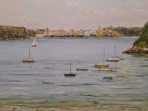 Fergus D. Robertson, Afternoon Light Balmoral, 1973. Oil painting on board - 2