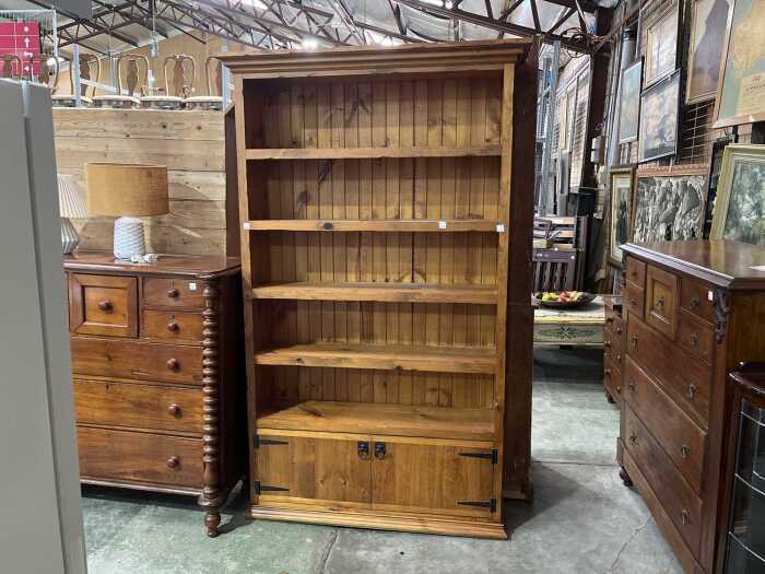 Solid timber bookcase