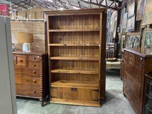 Solid timber bookcase