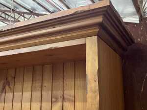 Solid timber bookcase - 2