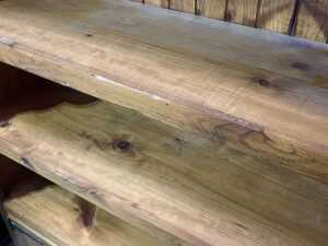 Solid timber bookcase - 3