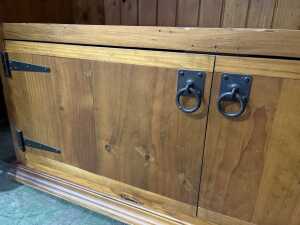 Solid timber bookcase - 4