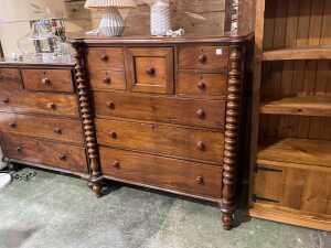 Australian Colonial cedar chest of drawers