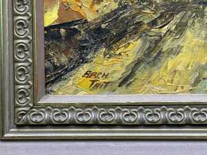 Arch Tait, Australian landscape. Oil painting on board - 3