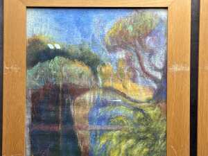 Peter Caddy (working 1970s-80s), (Landscape), two pastel drawings on paper, 1985 - 2