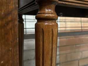 Mahogany console table - 5